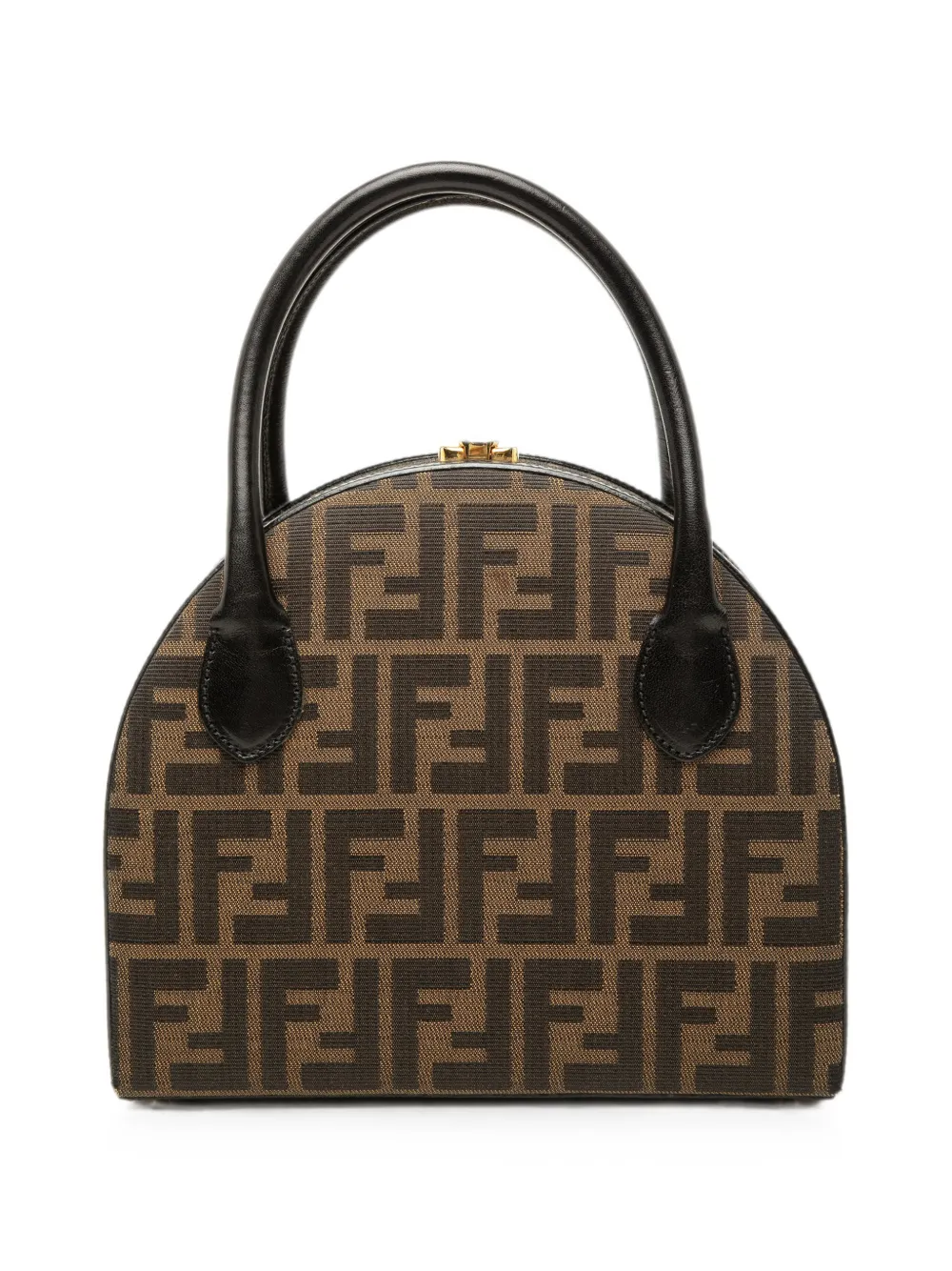 Fendi Pre-Owned 20th Century Zucca Canvas satchel - Braun