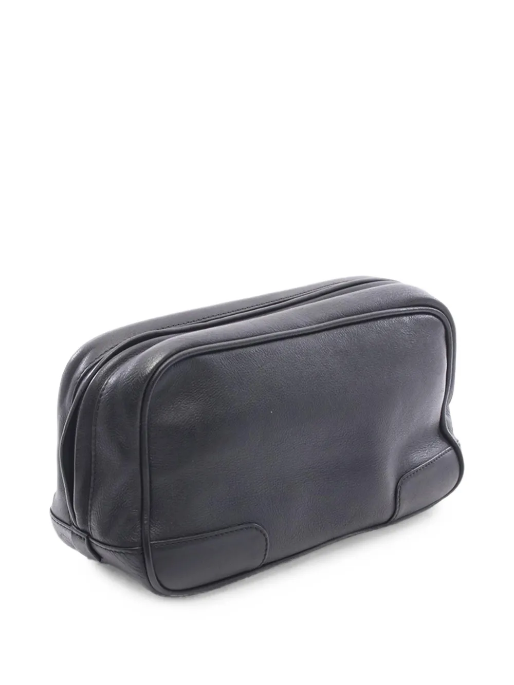 Loewe Pre-Owned 2010-2026 Anagramm-Clutch aus Leder - Schwarz