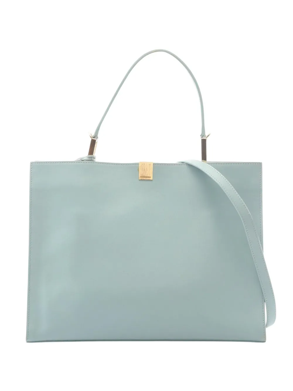 Balenciaga Pre-Owned 2018-2026 Leather Le Dix satchel - Blau