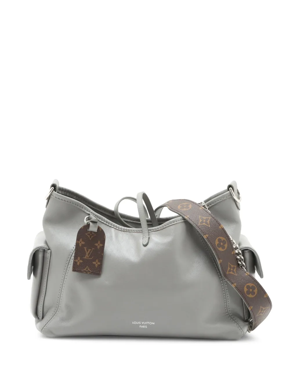 Louis Vuitton Pre-Owned Borsa a tracolla Carry All Cargo Vibe PM 2021-2026 - Grigio