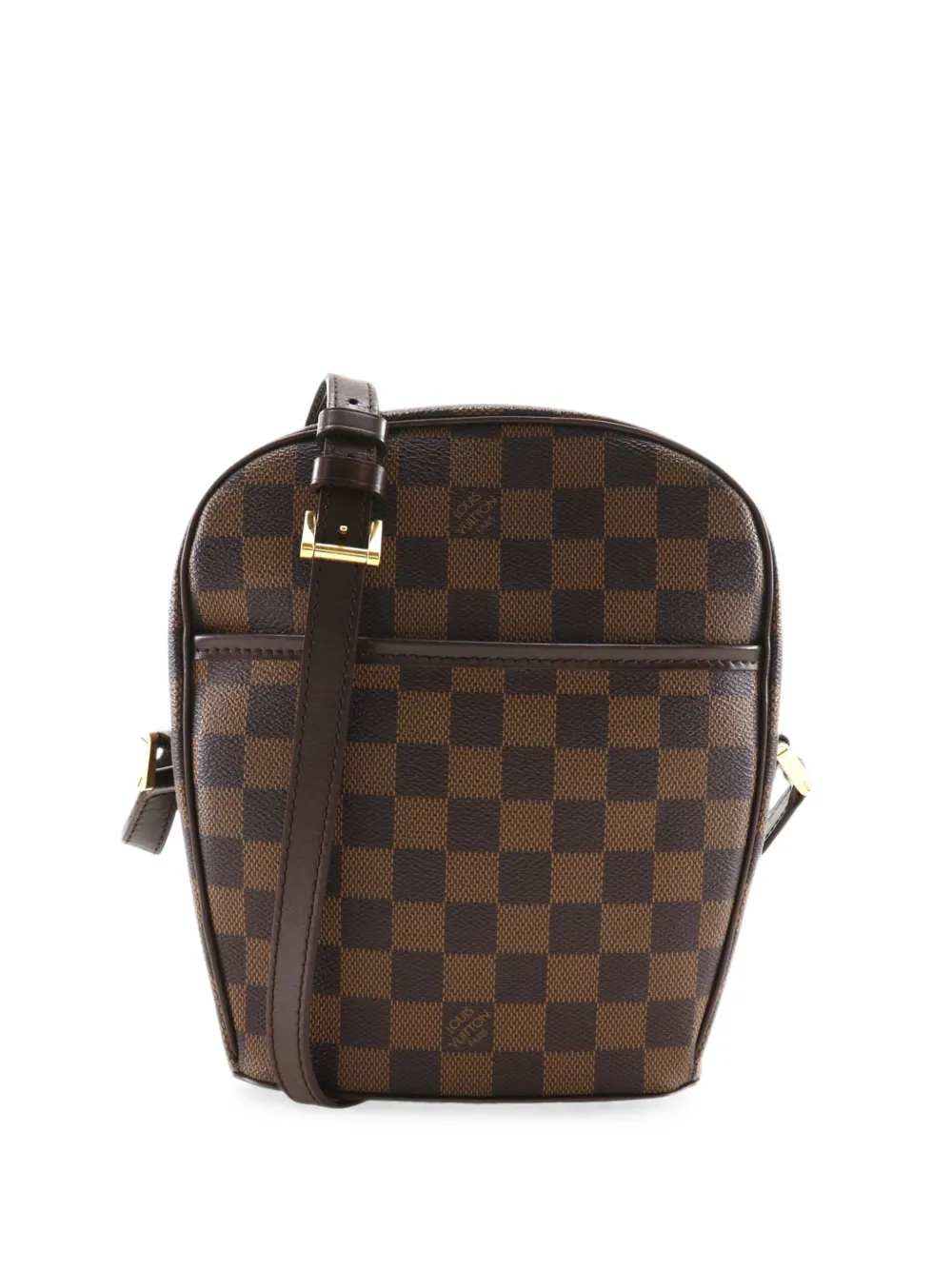 Louis Vuitton Pre-Owned Borsa a tracolla Ipanema PM in tela Damier Ebène 2008 - Marrone