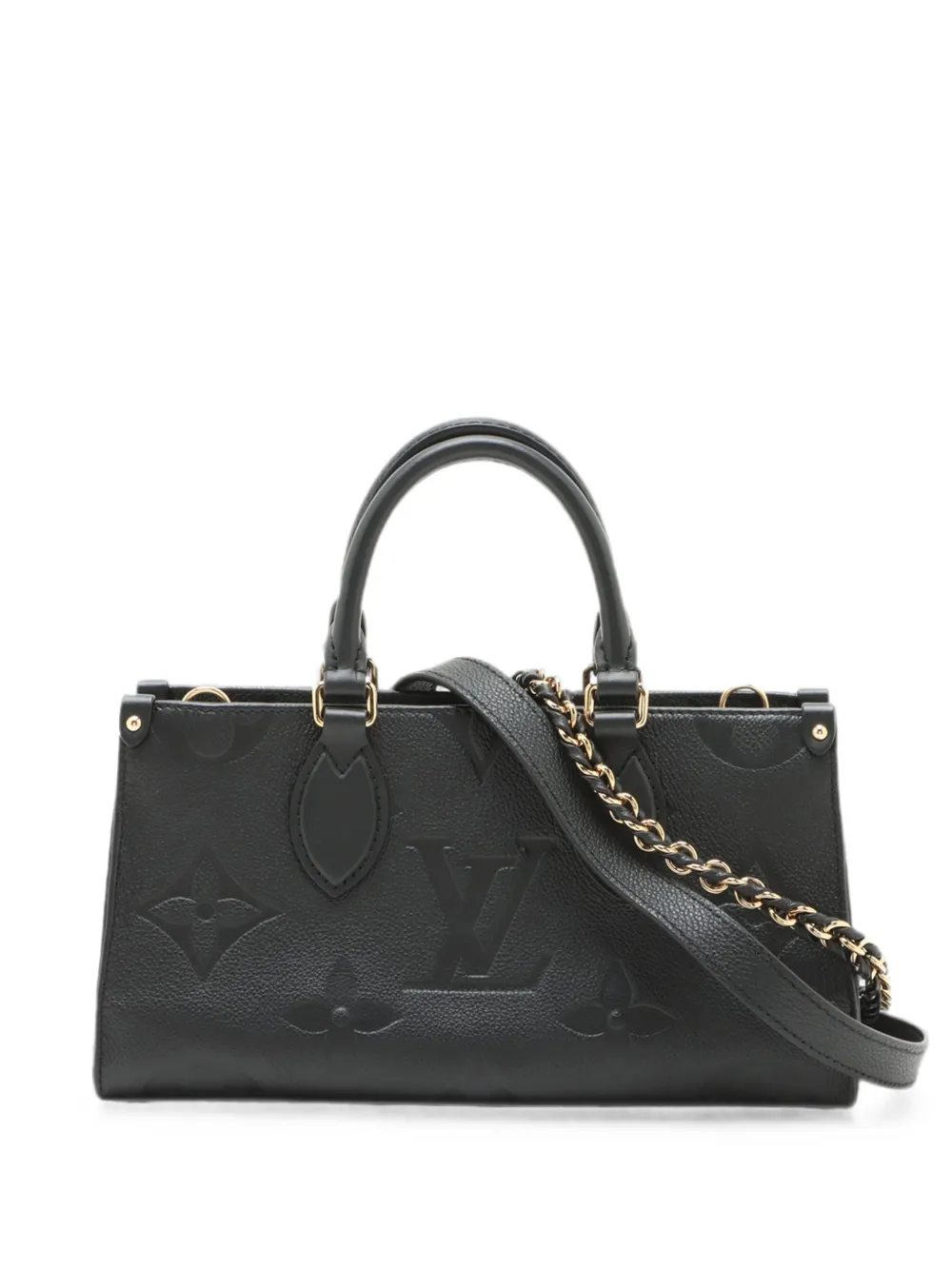 Louis Vuitton Pre-Owned 2021-2026 Monogram Giant Empreinte OnTheGo East West satchel - Nero