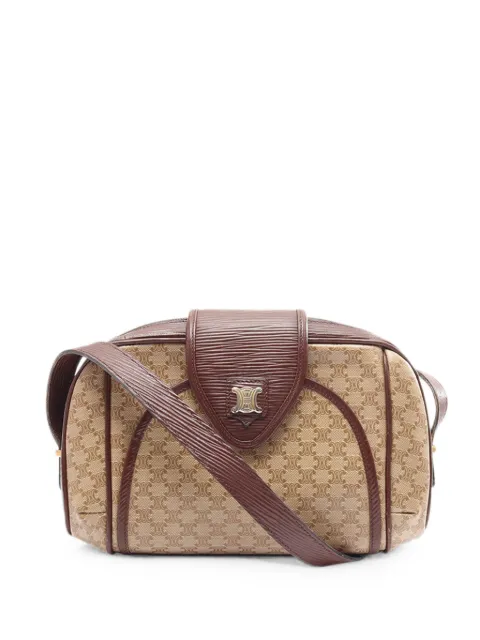 Celine Pre-Owned 2000-2026 Macadam Coated Canvas crossbody bag