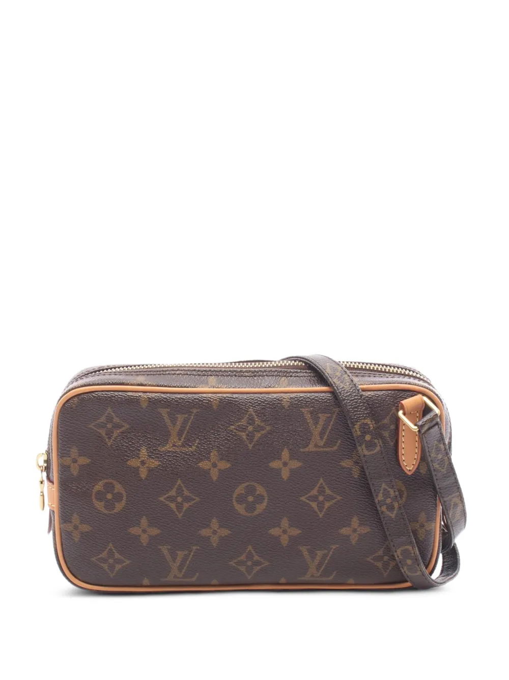 Louis Vuitton Pre-Owned 2003 Monogram Pochette Marly Bandouliere Umhängetasche - Braun