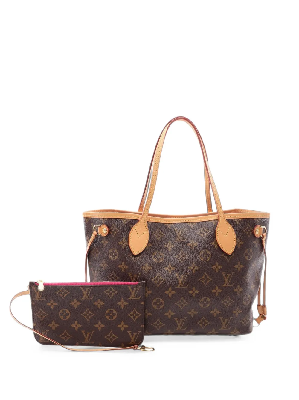 Louis Vuitton Pre-Owned Borsa tote Neverfull PM con monogramma 2016 - Marrone