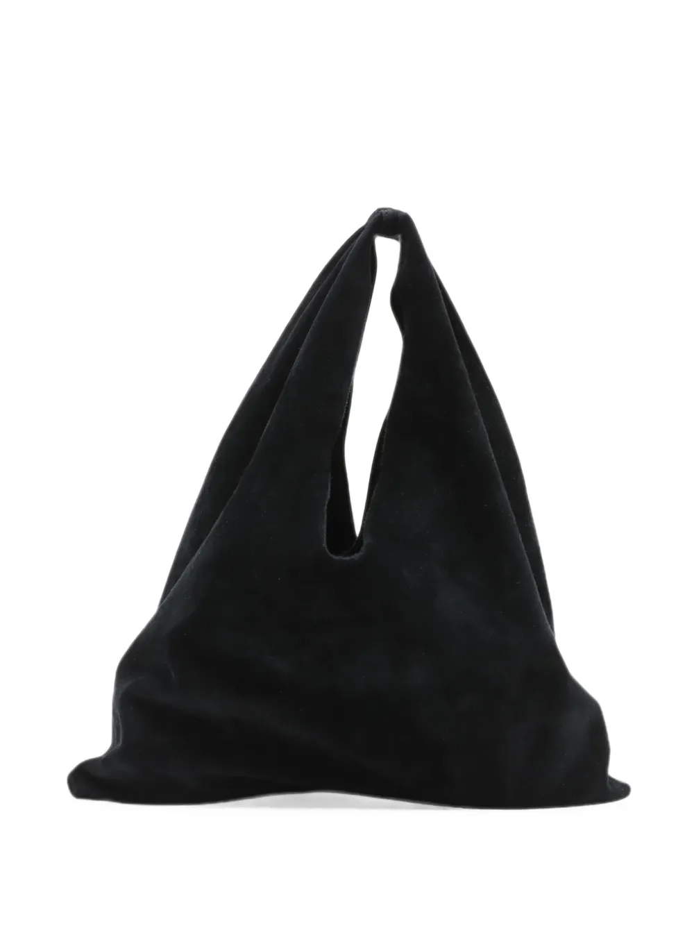 The Row Pre-Owned petit sac à main Bindle en daim (2010-2026) - Noir