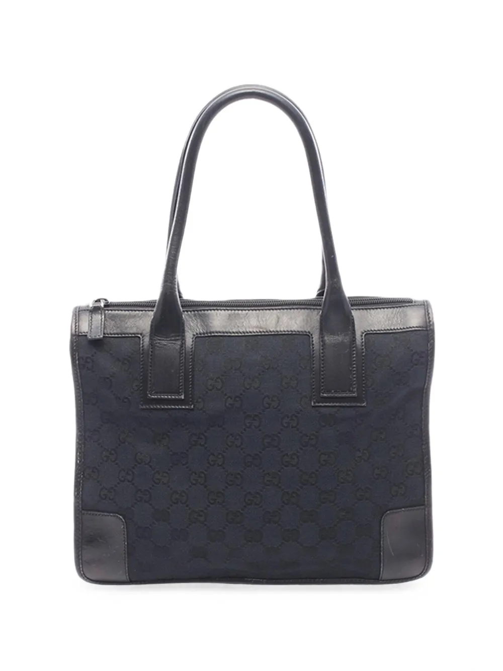 Gucci Pre-Owned 2000-2015 Handtasche aus GG Canvas - Schwarz