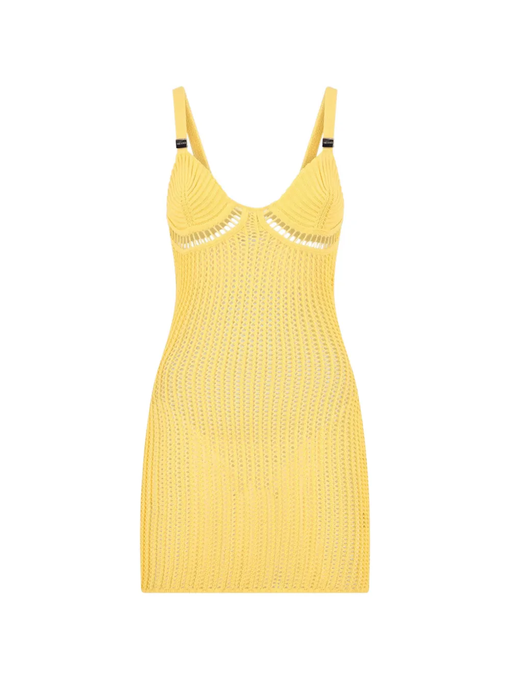 The Attico yellow mini dress - Giallo