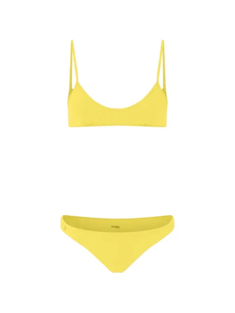 The Attico yellow bikini