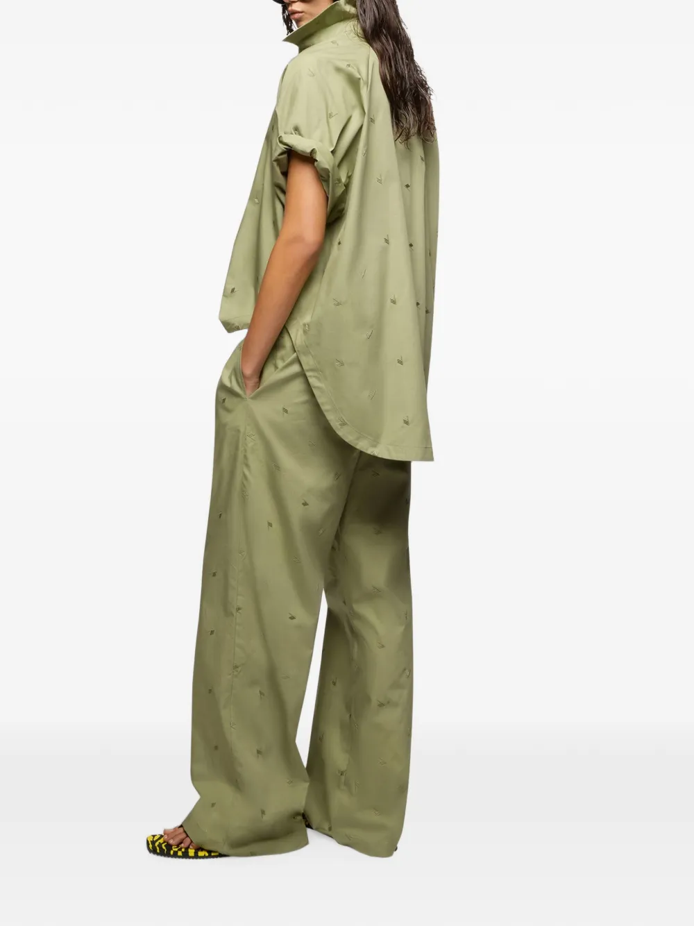 The Attico Blouse Groen