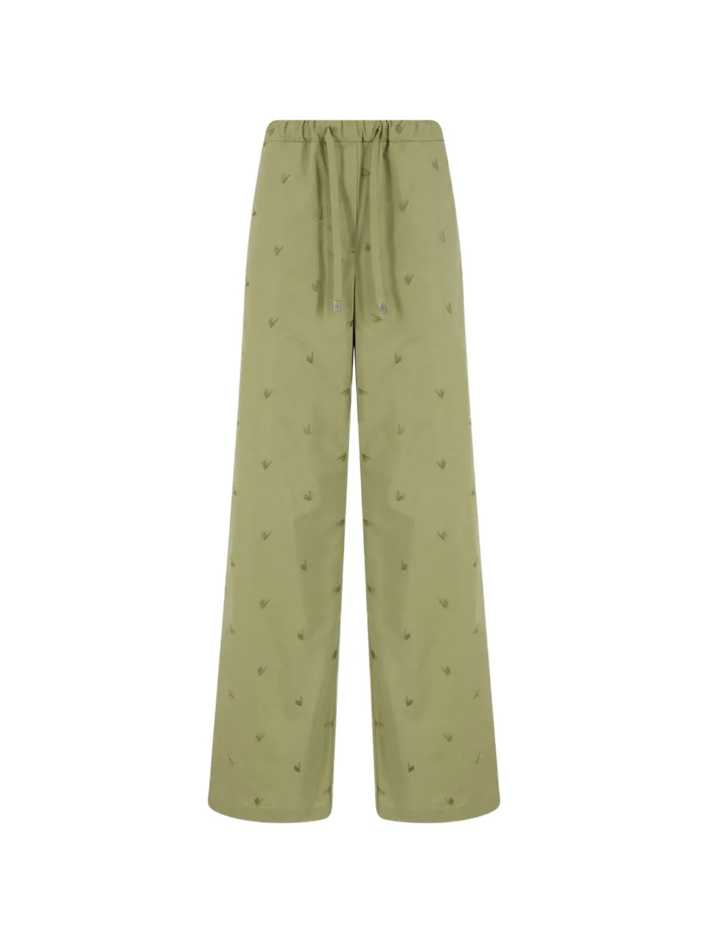 The Attico military-green pants - Verde