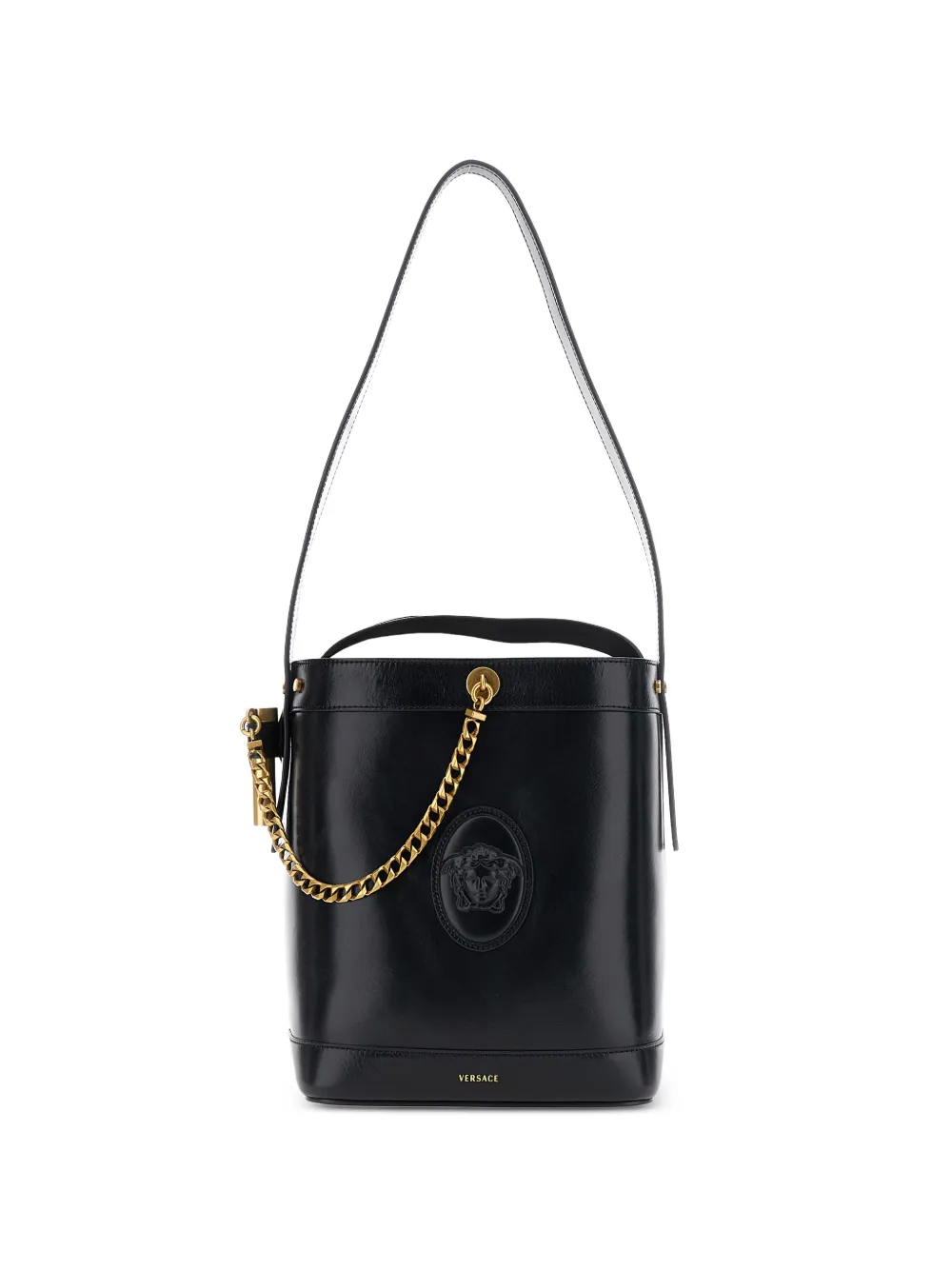 Versace Medusa '95 chain-link shoulder bag - Nero