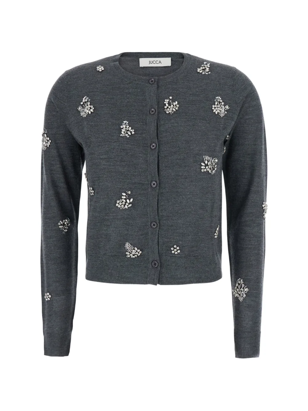 Jucca crystal-embellished cardigan