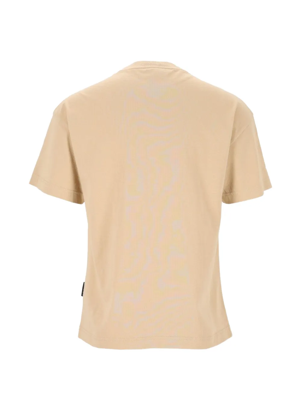 Palm Angels T-shirt met logoprint Beige