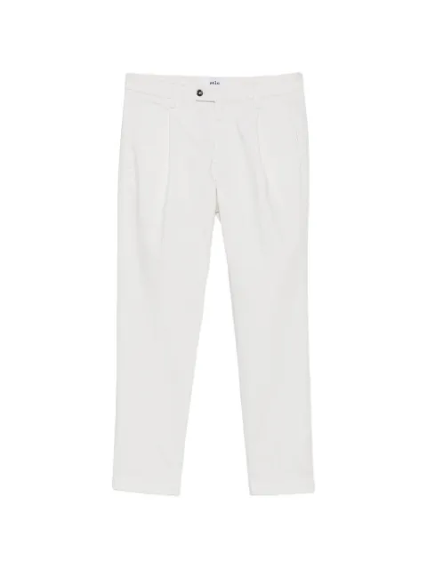VELA SHOP pleated tapered trousers