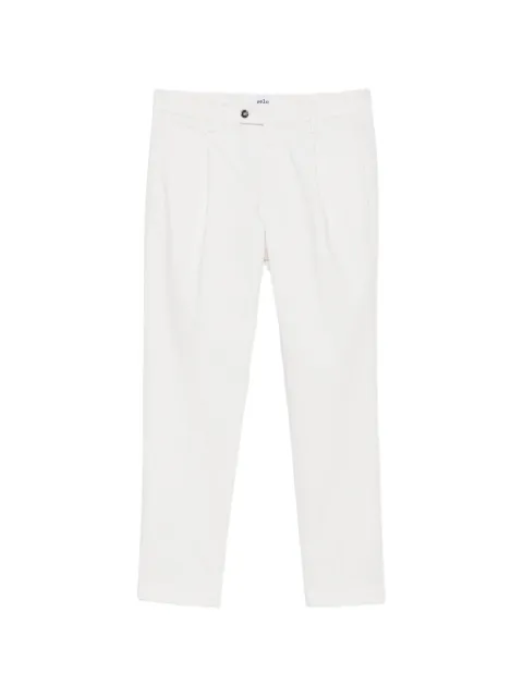 VELA SHOP pleated tapered trousers