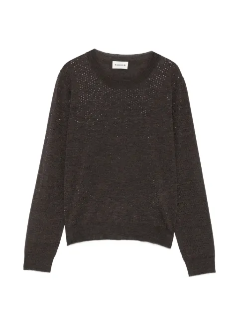 P.A.R.O.S.H. top con apliques de strass