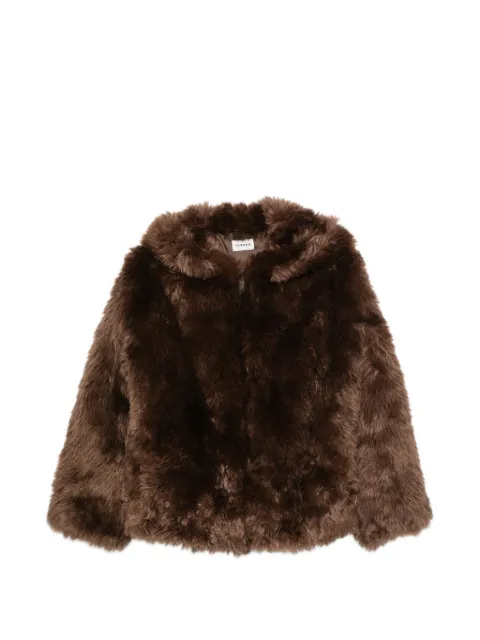P.A.R.O.S.H. faux-fur hooded jacket