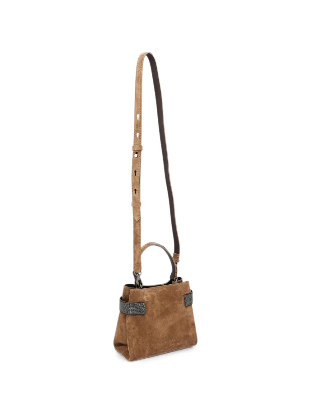 Brunello Cucinelli Essence small top handle - Marrone