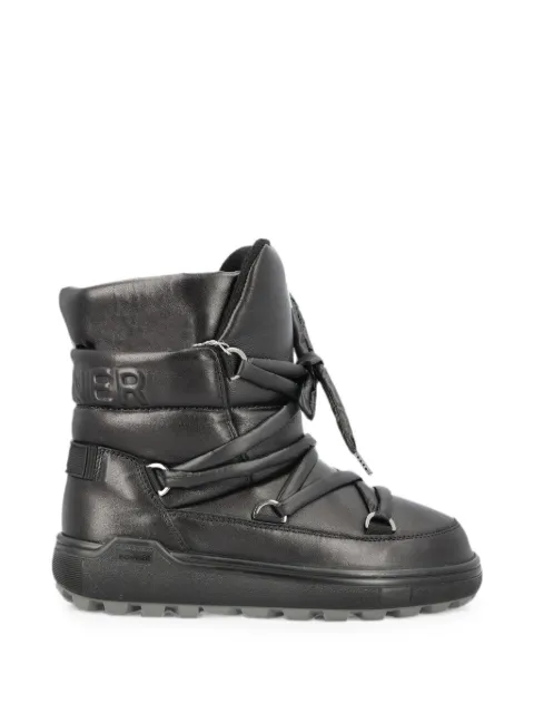 BOGNER quilted lace-up snow boots