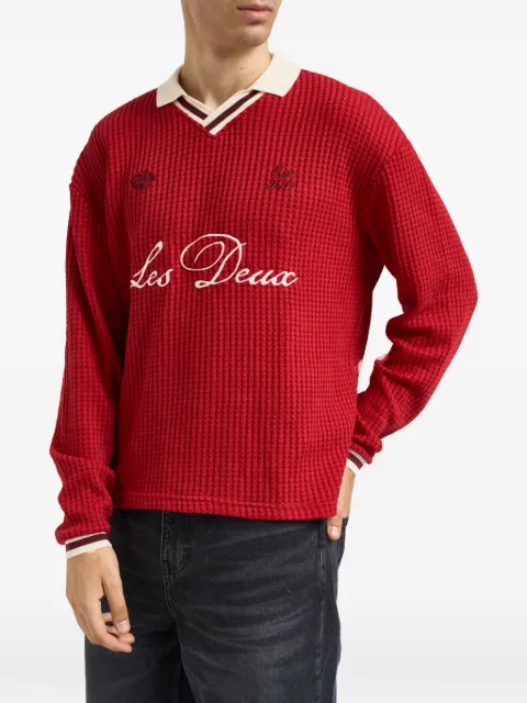 Les Deux logo-embroidered sweater