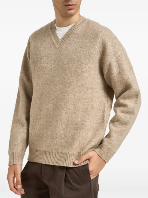 Les Deux V-neck long-sleeve sweater