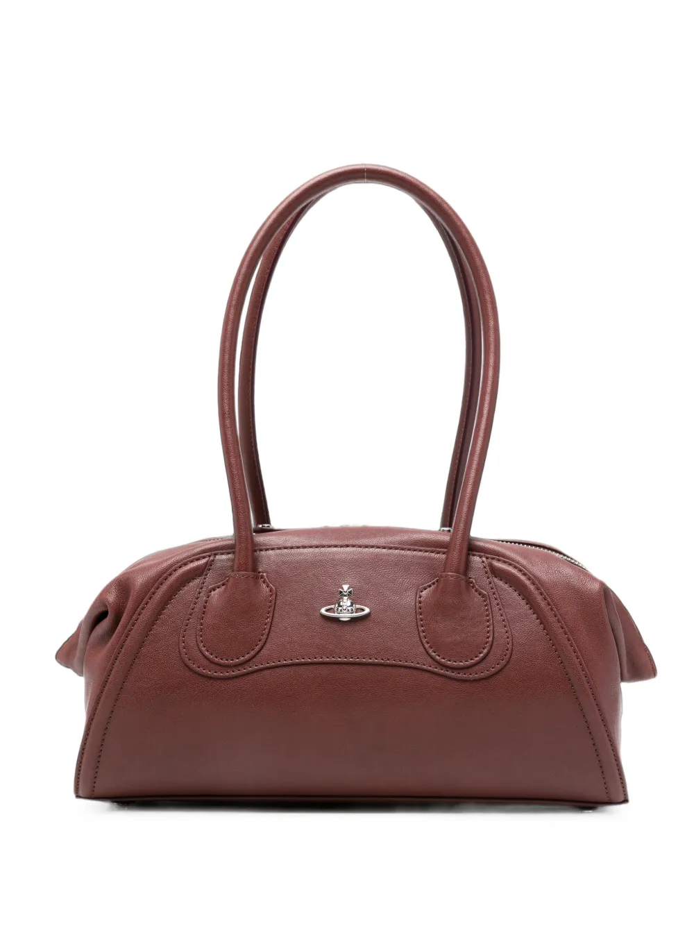 Vivienne Westwood small Shirley tote bag - Marrone