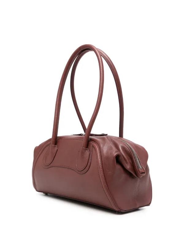 Vivienne Westwood レザー ハンドバッグ ブラウン Vivienne Westwood Small Shirley Tote Bag | ブラウン | FARFETCH JP