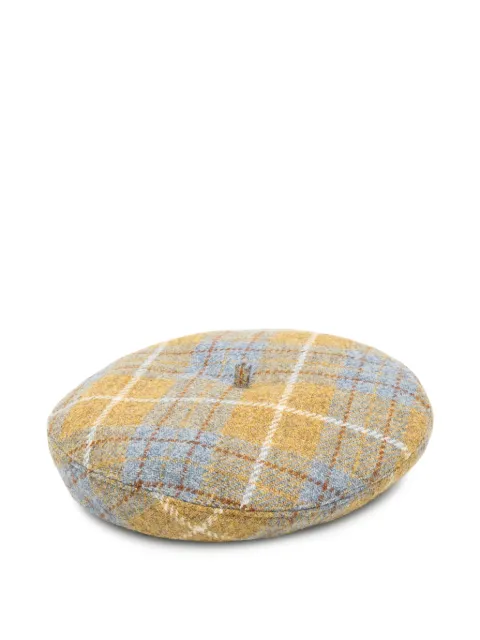 Vivienne Westwood tartan-check wool beret
