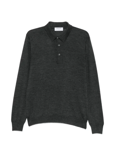 Gran Sasso button-fastening polo sweater