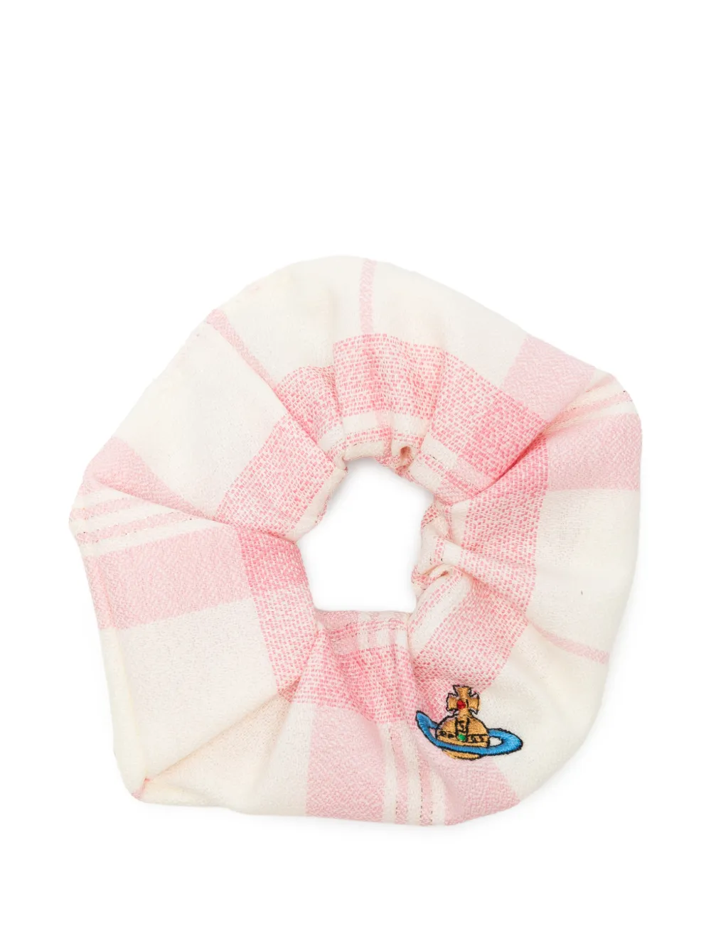 Vivienne Westwood Elastico per capelli con ricamo Orb - Toni neutri