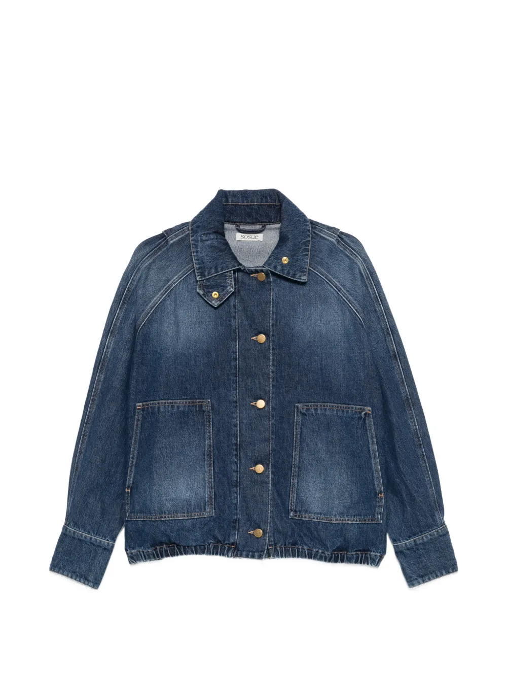 SoSUE faded denim jacket
