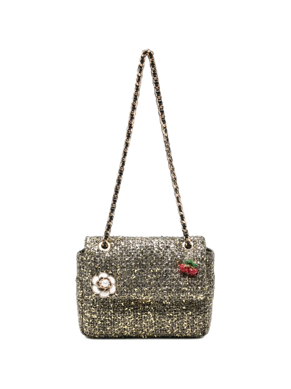 MINIME embellished mini shoulder bag - Gelb