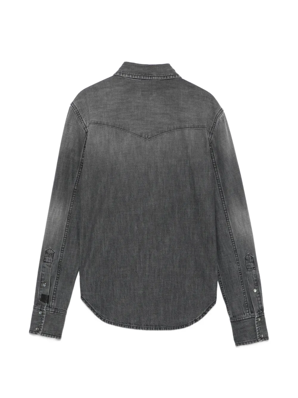 Jacob Cohën western-style denim shirt Grijs