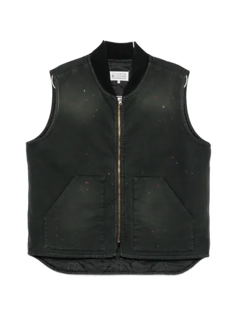 Maison Margiela 페인트 스플래터 베스트