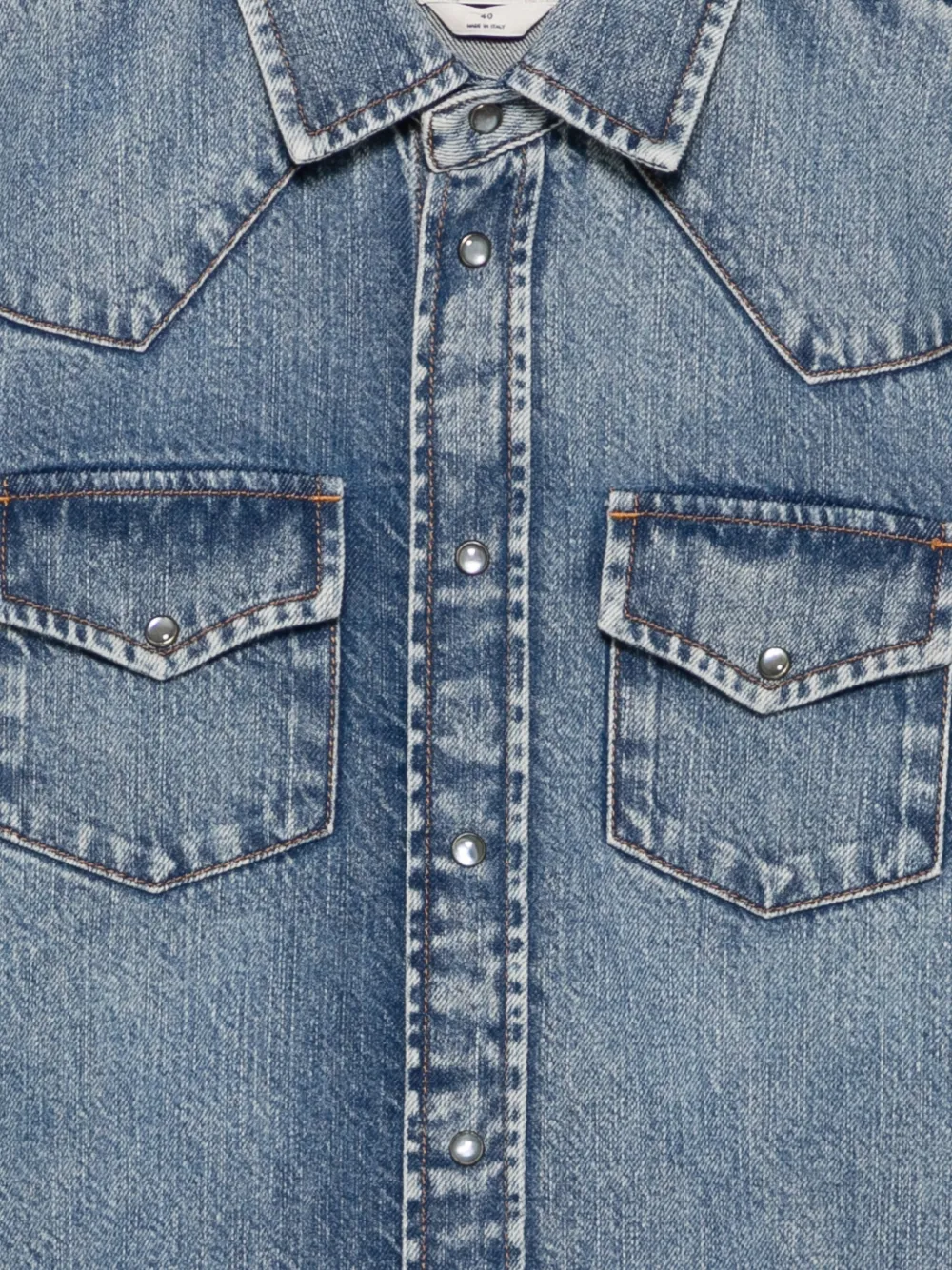 Jacob Cohën Denim overhemd Blauw
