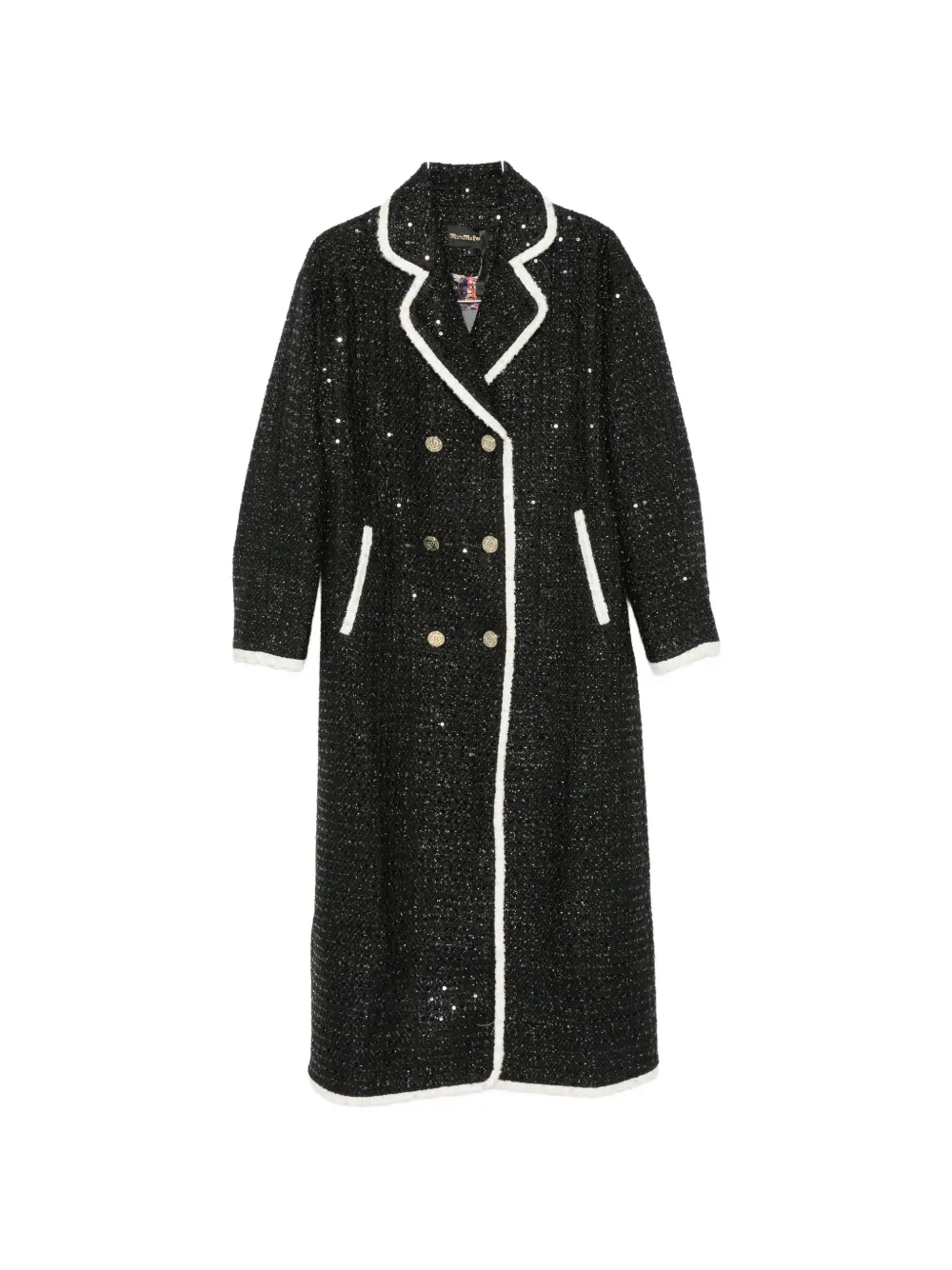 MINIME sequin-embellished Betty Boop coat - Schwarz