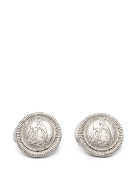 Lanvin Pre-Owned 1990s Mother and Child cufflinks