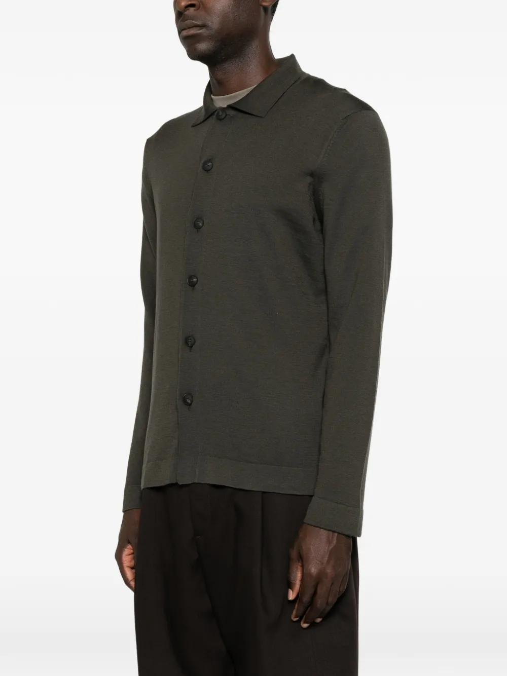 Gran Sasso Button-up vest Grijs