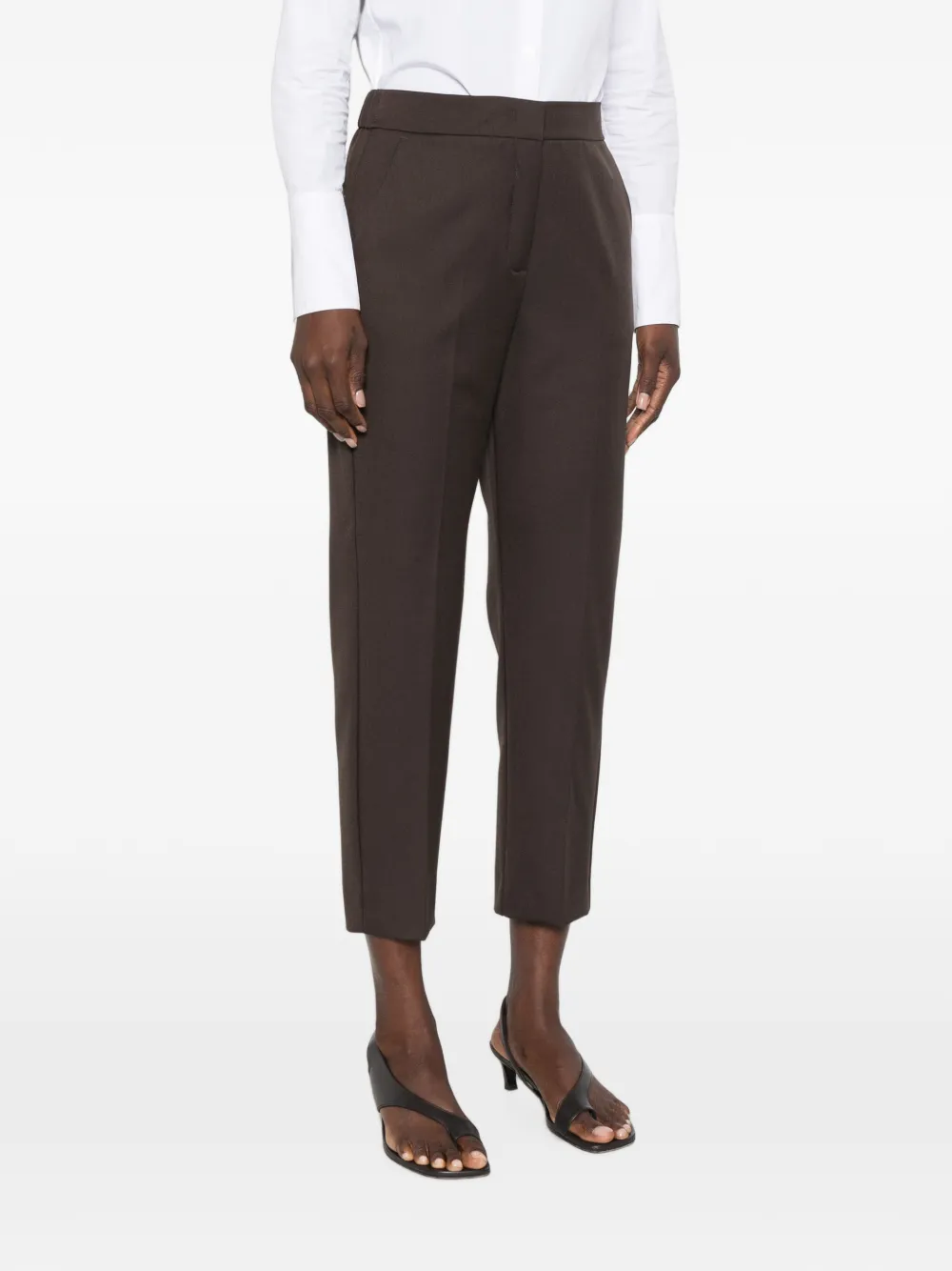 I BLUES Cropped broek Bruin