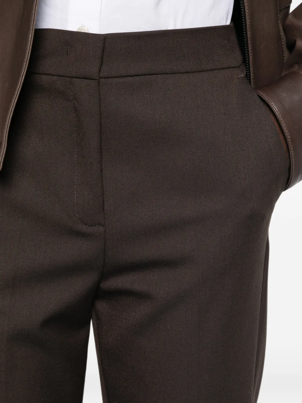 I BLUES Cropped broek Bruin