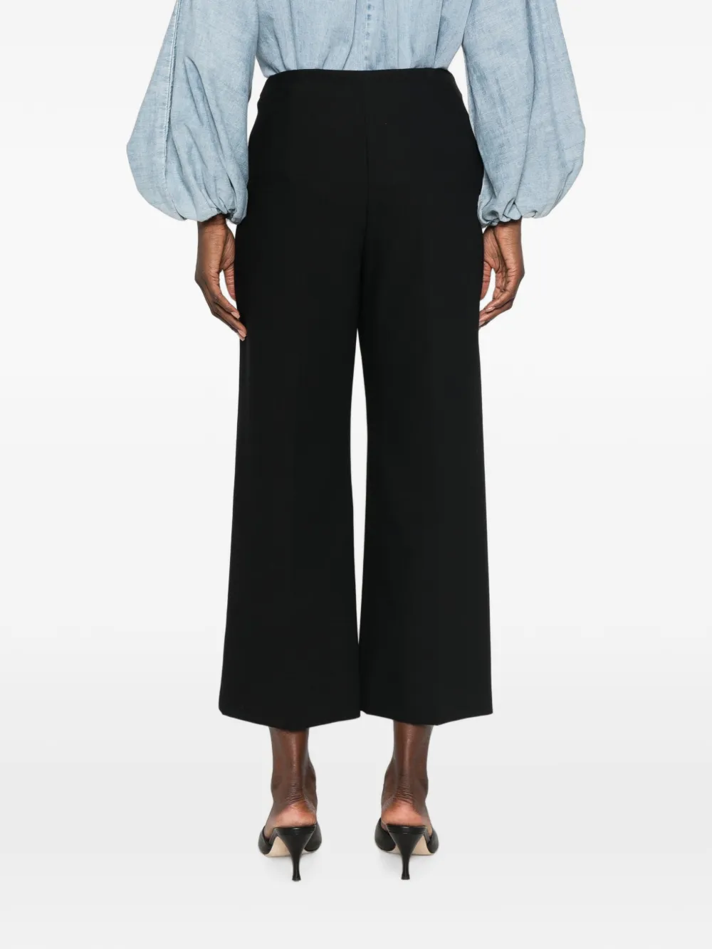 I BLUES Cropped broek Zwart