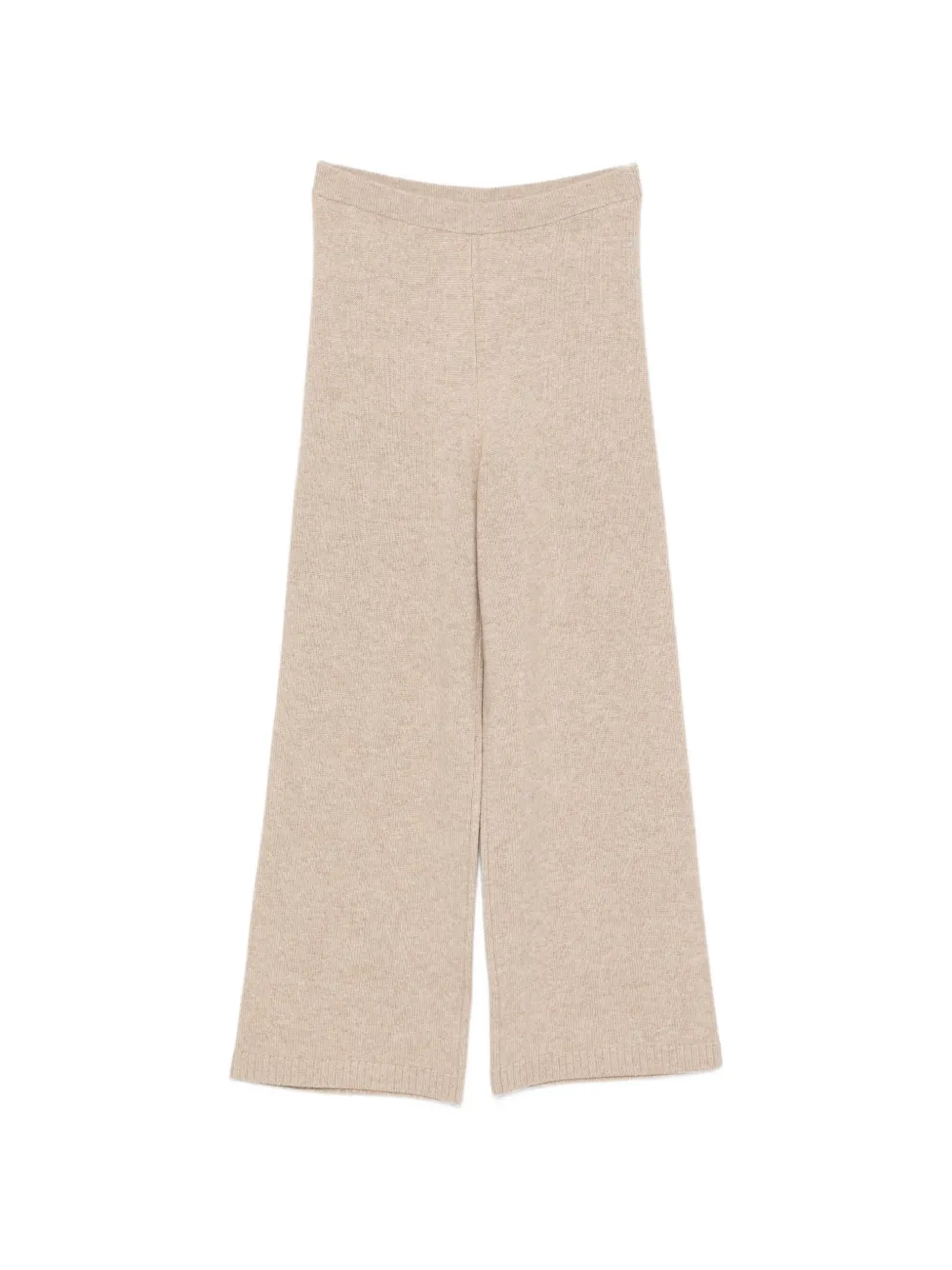 I BLUES fine-knit cropped trousers