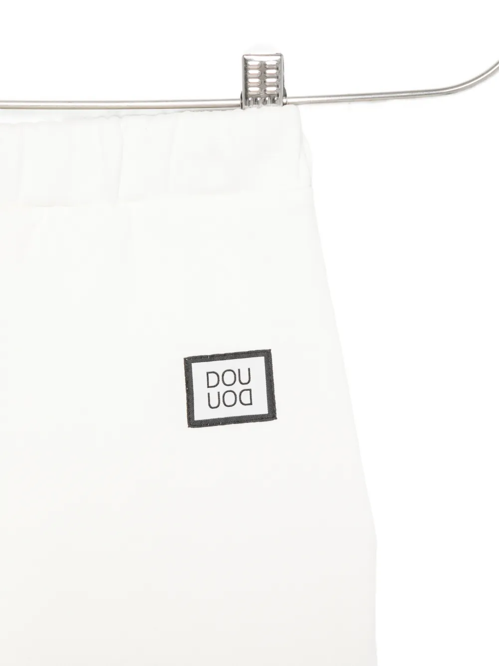 Douuod Kids Trainingsbroek met logopatch Wit