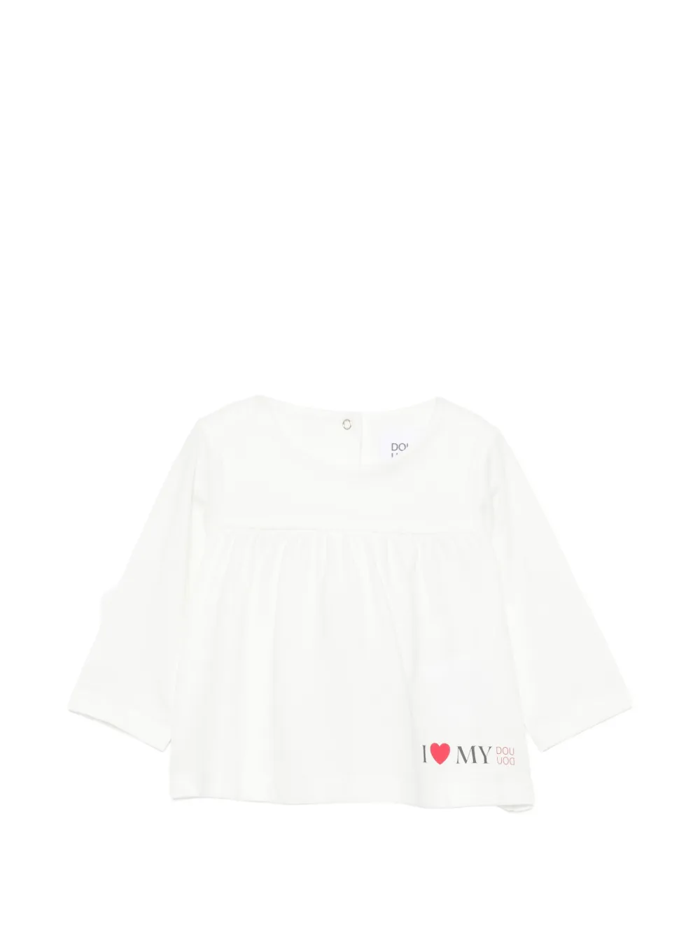 Douuod Kids T-shirt con stampa - Bianco