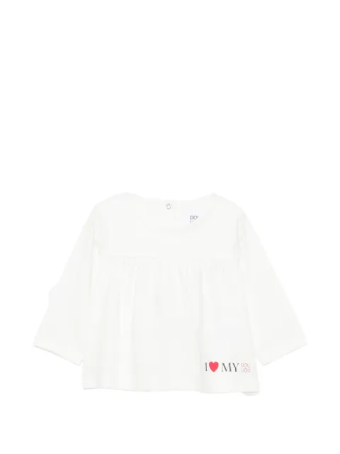 Douuod Kids playera con logo y volantes