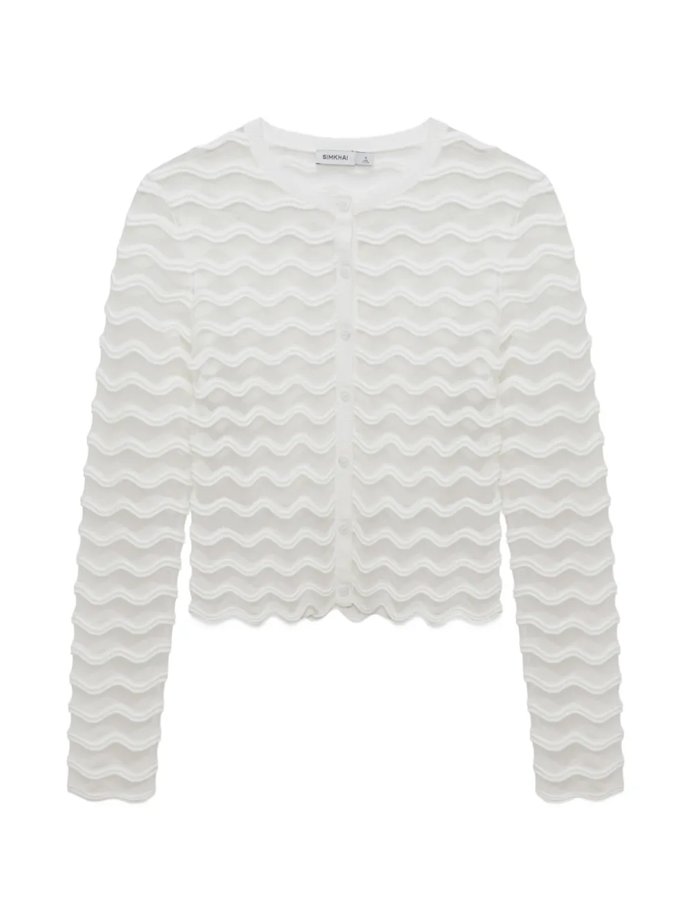 SIMKHAI Cardigan Maxime - Bianco