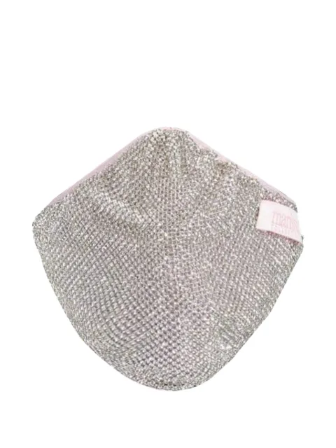 WEAT crystal-mesh face mask