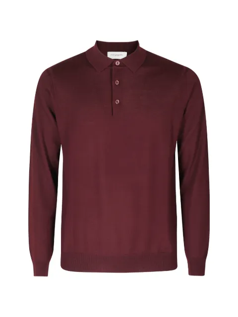 Paolo Pecora long-sleeve wool polo shirt