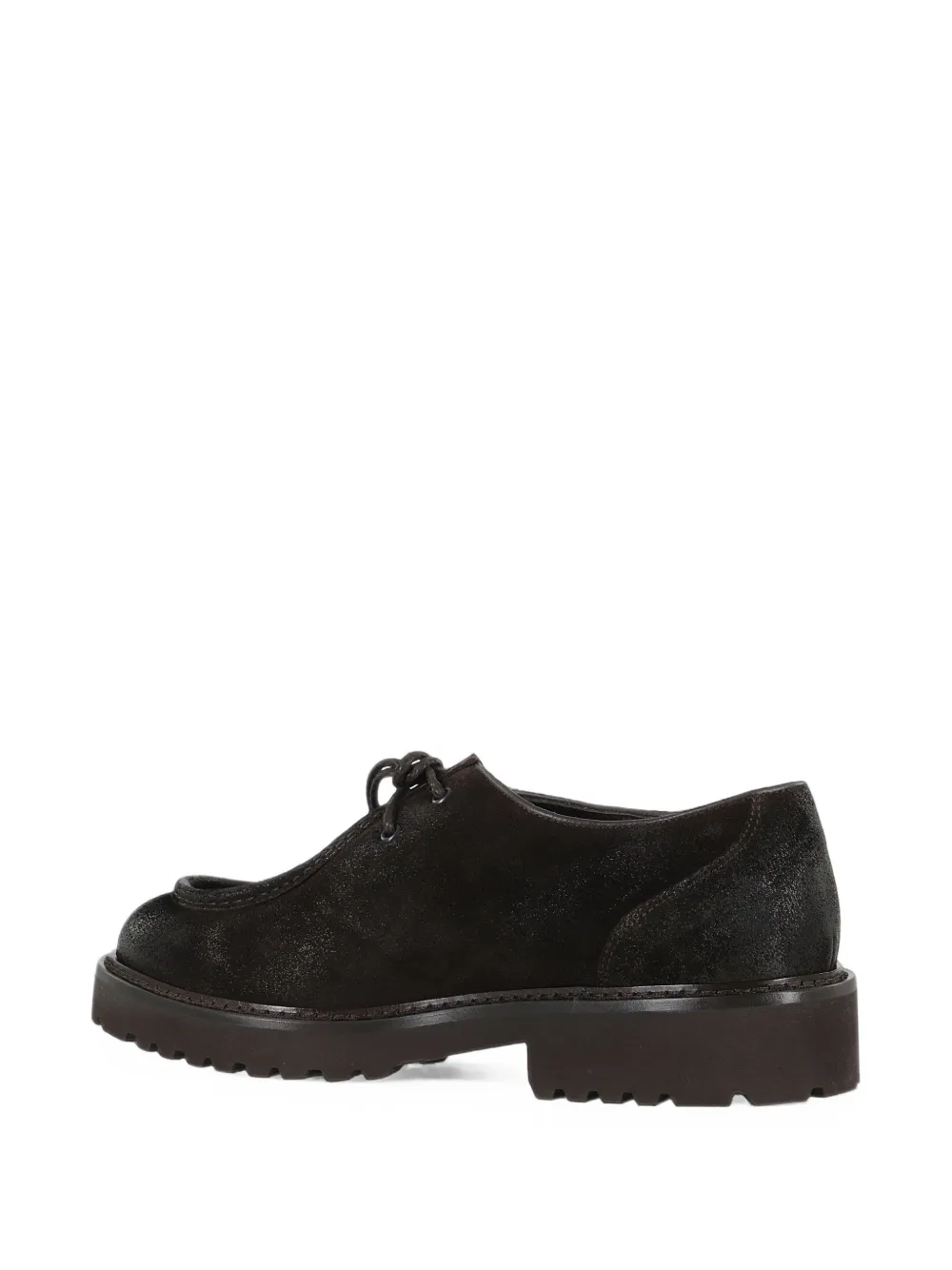 Doucal's lace-up suede Derby shoes Bruin